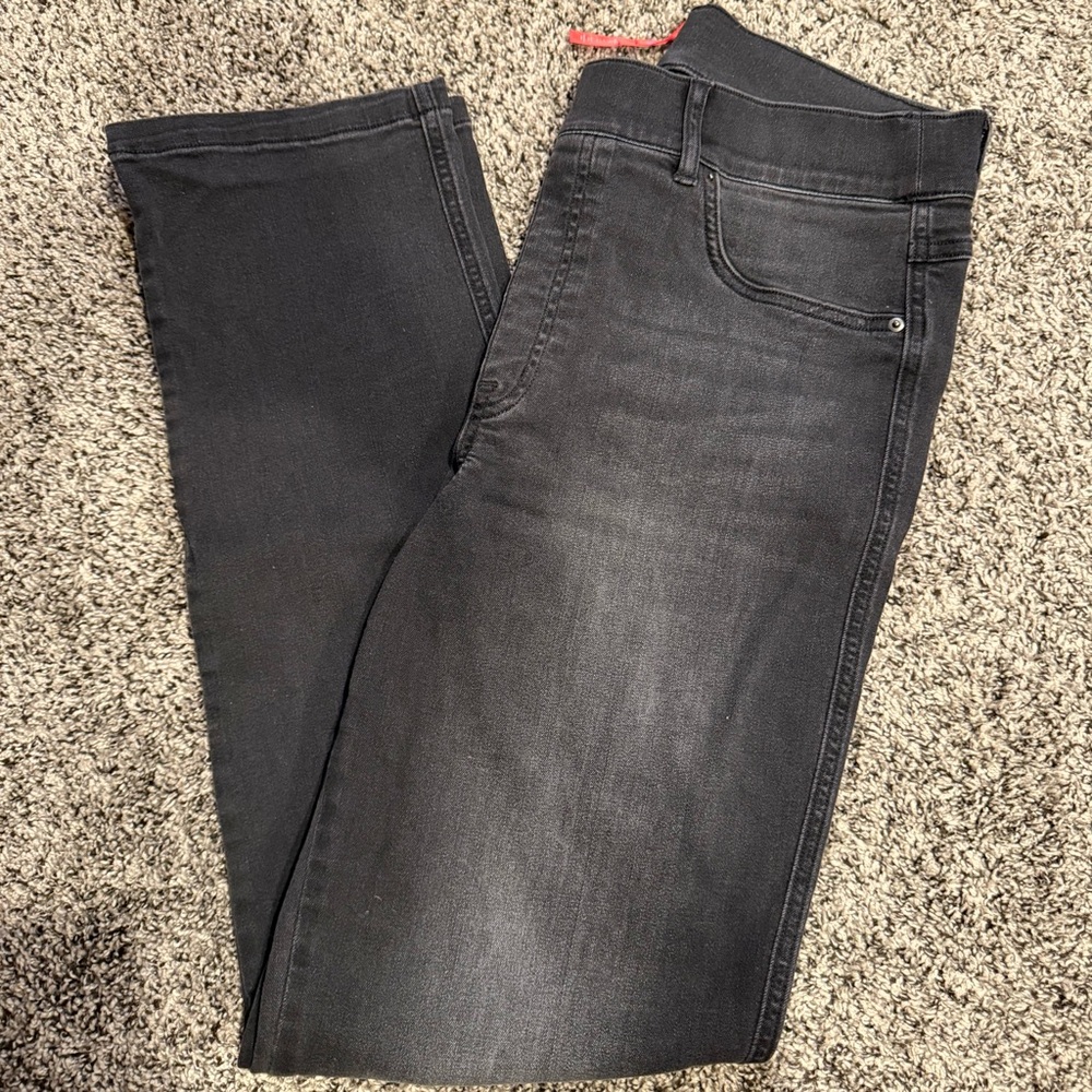 Spanx Women’s Black Jeans - Size Large